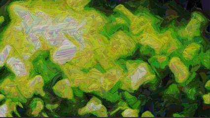 Abstract background art. 2d illustration image. Expressive handmade oil paint. Brush Strokes on canvas, Etc. Modern digital art. Multi-color backdrop. Contemporary. Expression. Popular style