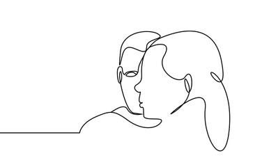 A man is secretly examining and investigating a woman. A boy in platonic love is looking at a girl. a sick and psychologically obsessed person has bad feelings for a woman