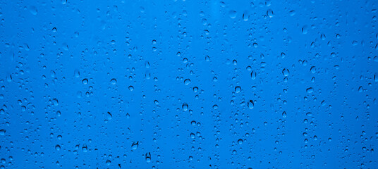 drops on the glass