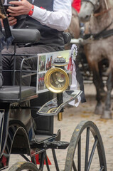 Aachen June 2019:  the CHIO horse show in the city center 