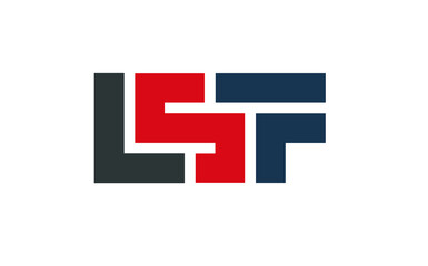 LSF letter original modern logo design
