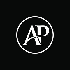 AP Logo can be use for icon, sign, logo and etc