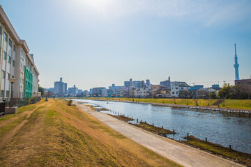 東京都　旧中川河川敷
