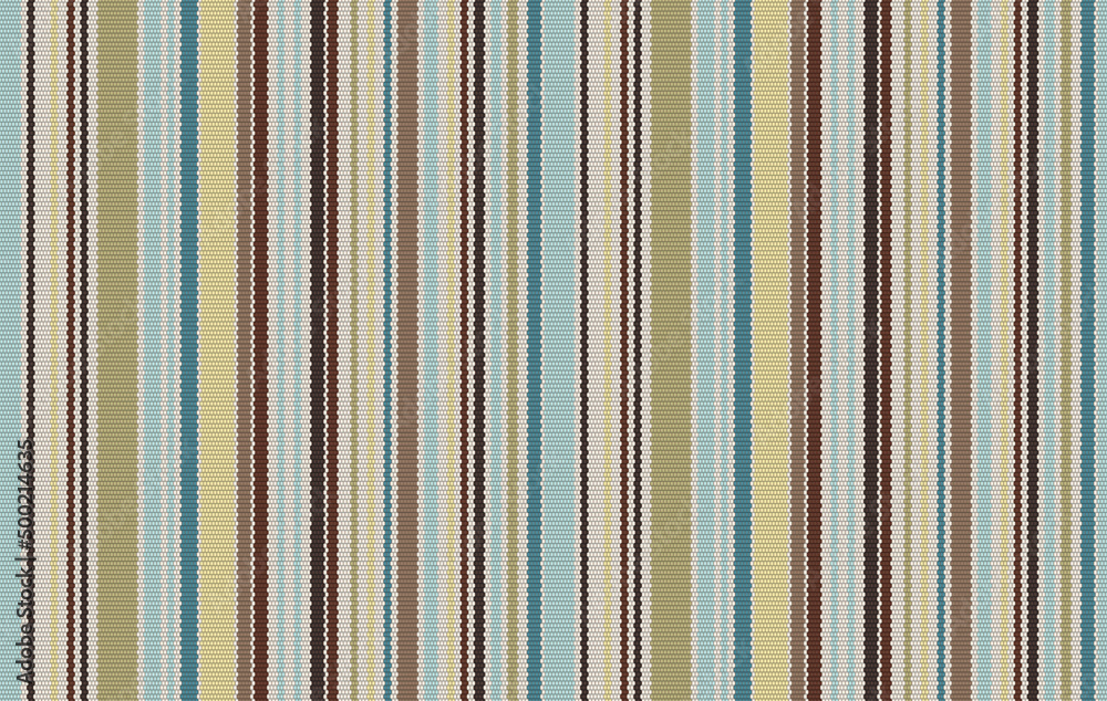 Poster abstract seamless background like striped textile with multiple colors.