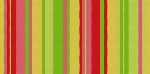 Blanket stripes seamless vector pattern. Background for party decor or fabric pattern with colorful stripes.