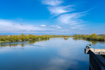 Staustufe | Schleuse Straubing in Niederbayern	