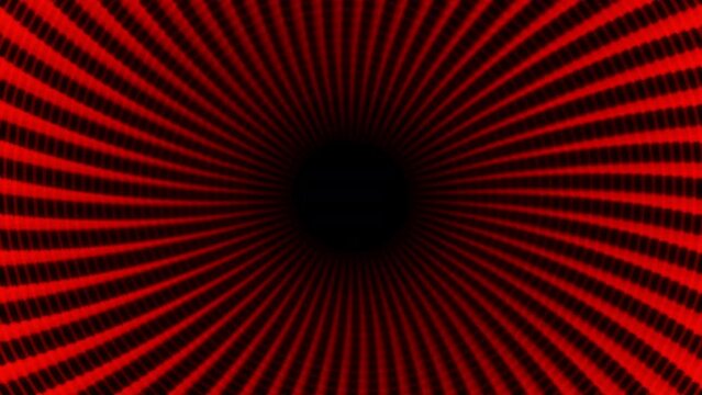 Geometric Flower Wobble Motion Graphics Red VJ Loop Animation Background 
