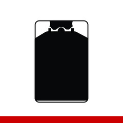 Sleeping man silhouette top view, icon vector