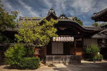 One of the temples of Yasaka Shinto shrine in Kyoto
