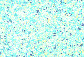 背景素材_イルミネーション_水色