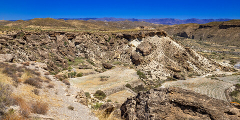 Tabernas Desert Nature Reserve, Special Protection Area, Hot Desert Climate Region, Tabernas,...