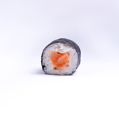 Sushi maki roll. Japanese sushi seafood