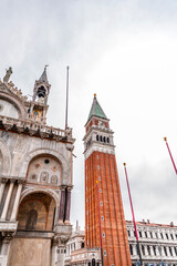 Naklejka premium St Mark's Basilica in Venice, Veneto, Italy