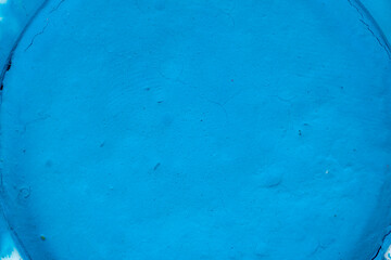 Close-up macro shot of beautiful vibrant watercolour pallete with plenty of texture and details