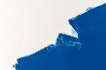 hand painting wall with paint roller. Painting apartment, renovating with color paint- Image