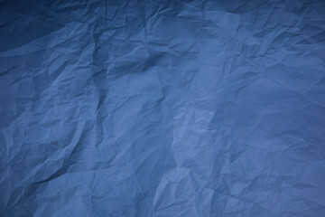 Crumpled recycle blue paper background - blue paper crumpled texture - Pink paper crumpled texture  - Image