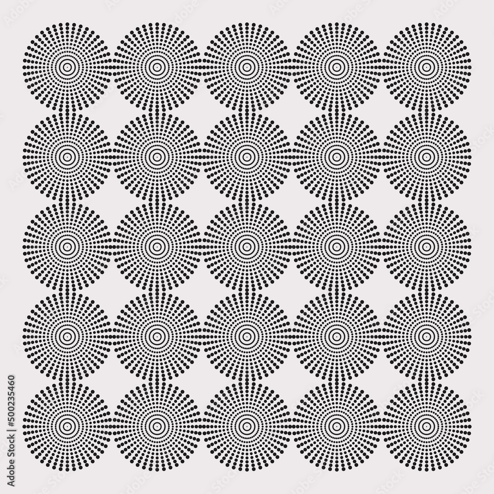 Poster minimal art graphic pattern design aesthetics made with abstract vector geometric shapes