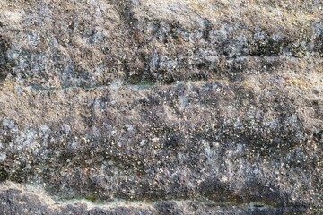 Close up of sandstone forming abstract patterns and textures