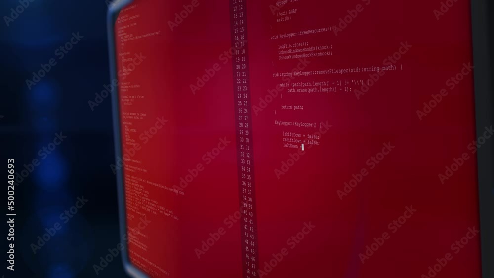 Poster system alert warning virus found vulnerabilities text on screen. weak security, data theft. virus ha