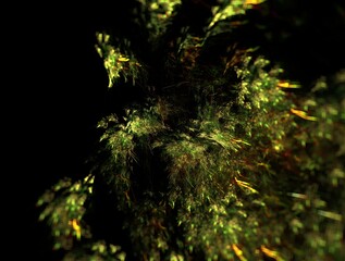 Imaginatory fractal abstract background Image