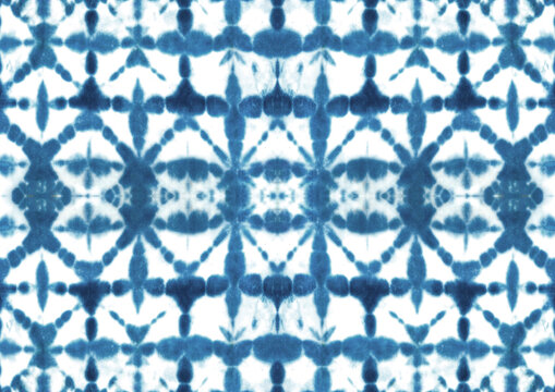 Tie dye shibori pattern.Abstract texture. Vector