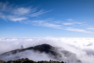 el roque de los muchachos in la palma