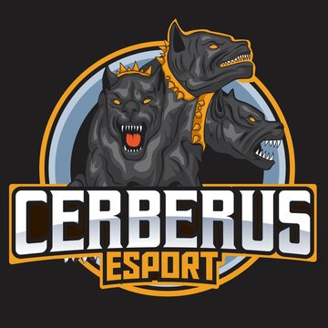 Cerberus Esport Logo Mascot Design