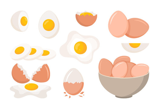 Set of eggs