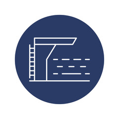 swimming pool equipment icon