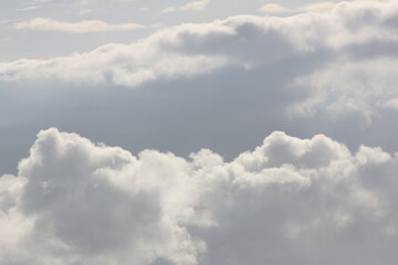 Fototapeta na wymiar Die Wolken 
