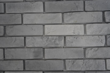 white brick wall