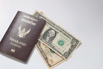 passport and money