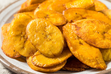 Homemade Deep Fried Plantains