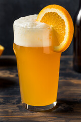 Boozy Belgian Orange Wheat Beer