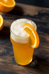 Boozy Belgian Orange Wheat Beer