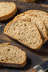 Homemade Fresh Wheat Bread Loaf