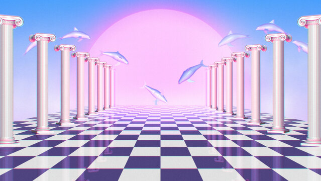 Vaporwave Aesthetics