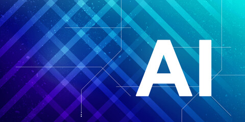 2d rendering Artificial Intelligence (AI) concept
