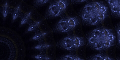 Fraktal Welt digital Hintergrund Ornament 10000 x 5000