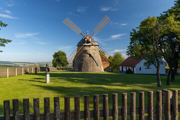 Windmill Kuzelov, Southern Moravia, Czech Republic