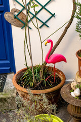 pink flamingo decoration