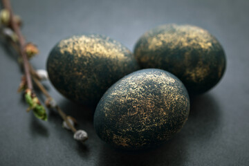 Colorful Easter eggs