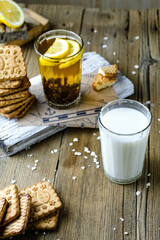 milk and cookies