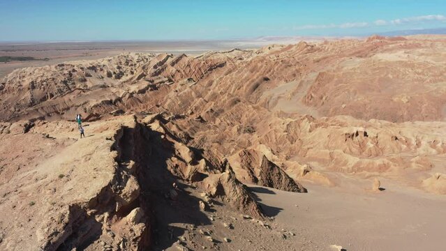 Valle de la Luna in Chile | Luftbilder vom Valle de la Luna in der Atacama Wüste