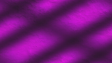 Futuristic neon lights on an old grunge concrete wall, bright futuristic background 