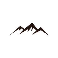 mountain logo icon design template vector