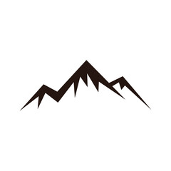 mountain logo icon design template vector