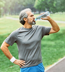 outdoor senior fitness man lifestyle active sport exercise healthy fit retirement jogging running...