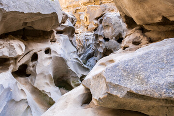 Chahkooh Valley Qeshm Iran. Chahkooh Canyon is one of the most attractive landscapes in Qeshm Island