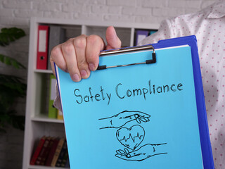 Safety Compliance is shown using a text